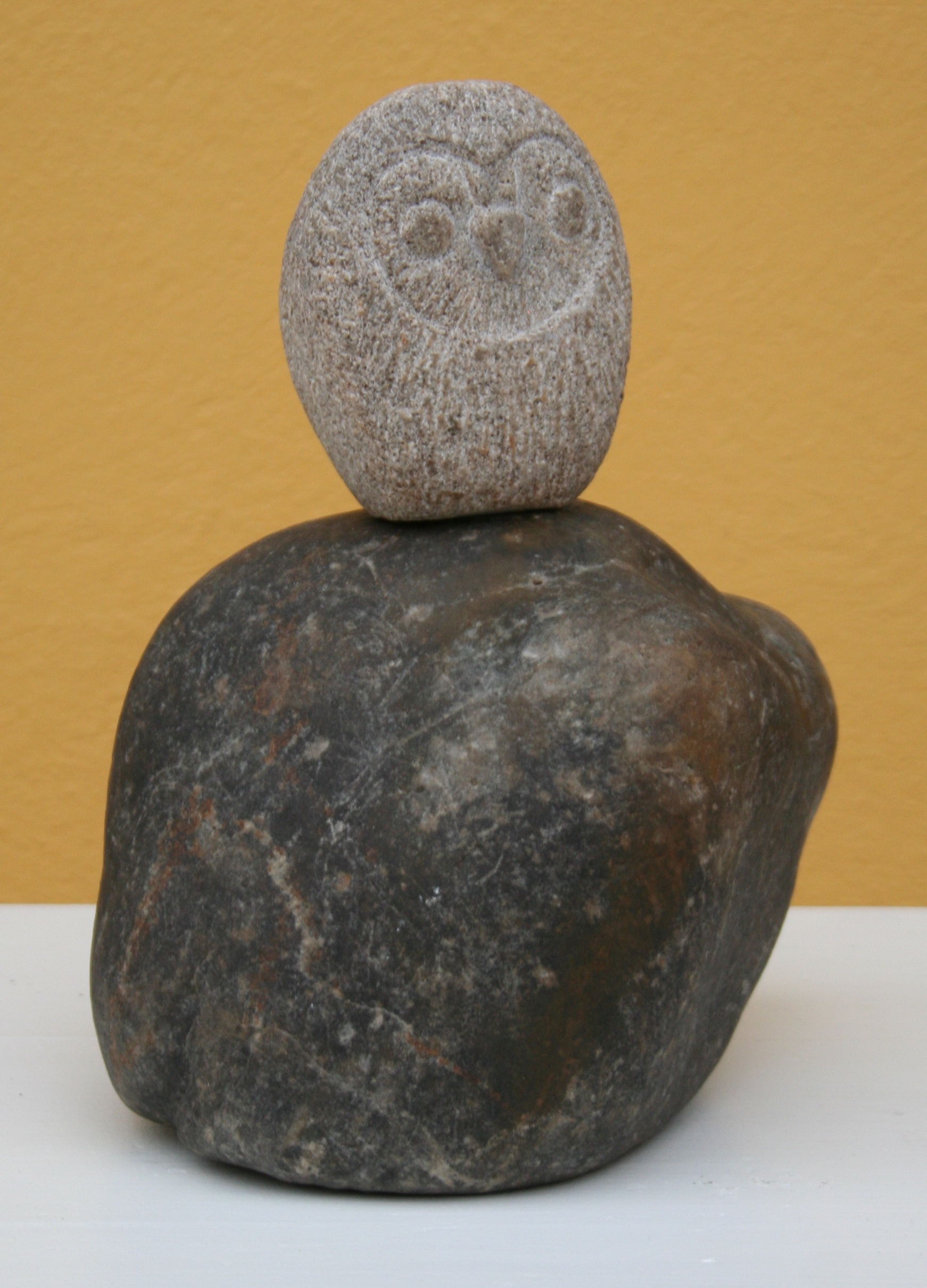 Ugleunge, granit/flint h=25 cm