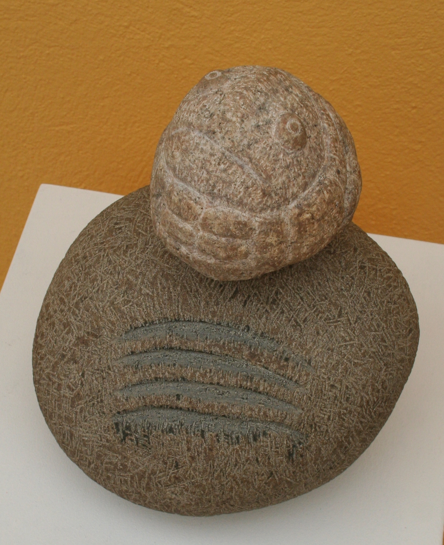 Frø, granit h=25cm