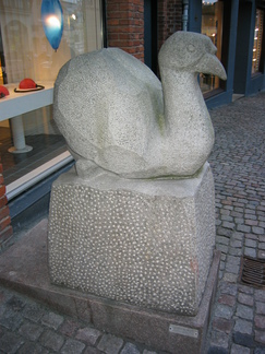 Svane, granit, Storegade Åbenrå